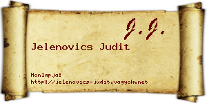 Jelenovics Judit névjegykártya
